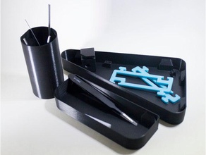 tronxy x3 ferramenta de bandejas Impressora 3d acessórios 3d print model - Mito3D