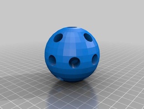customizable crazy forts connector ball playsets 3d print model - Mito3D