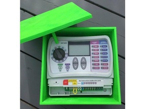 al aire libre de rain bird sst-600i aspersor la caja controladora y jardín 3d print model - Mito3D