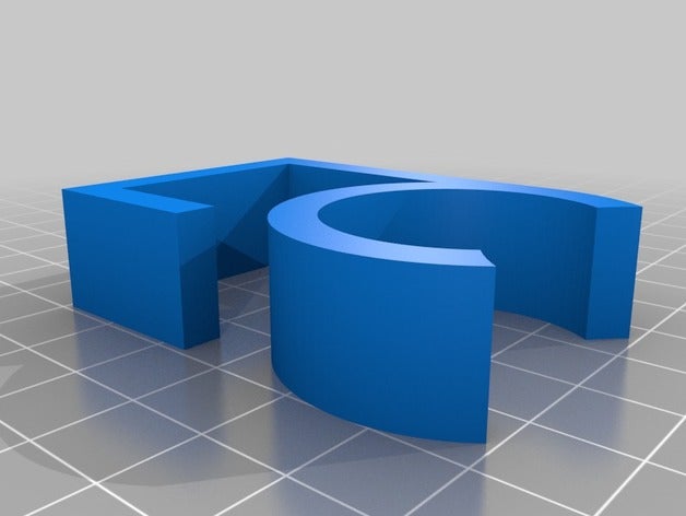 cable clip 30 0mm organization customized 3D print model - Mito3D