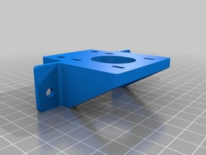 creality ender-4 reinforced z-axis motor holder 3d printer parts ender 4 3d print model - Mito3D