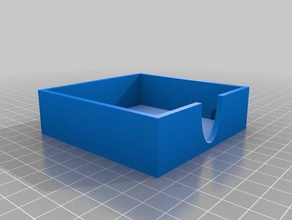 nota titolare office desktop supporto forniture per ufficio appiccicoso materiali di consumo 3d print model - Mito3D