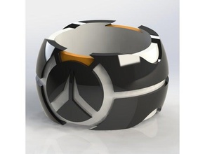 overwatch anello anelli accessorio gioielli il logo 3d print model - Mito3D