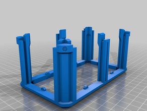 28mm modulare il carico edifici e strutture 3d print model - Mito3D