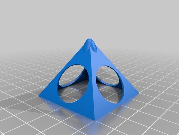 pittori pyramide - veloce sporco il fai da te elevare modello di pittura la vernice pittore spray 3D print model - Mito3D