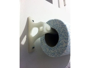 soporte para rollo cocina household holder kitchen 3d print model - Mito3D