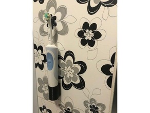 braun brosse à dents titulaire la salle de bains porte-brosse 3d print model - Mito3D