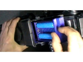 nerf pistola mitragliatrice vulcan ebf-25 alloggiamento della batteria giocattolo & accessori di gioco 3d print model - Mito3D