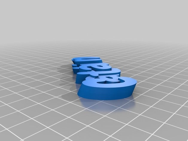 catalina Anahtarlık özelleştirilmiş 3D print model - Mito3D