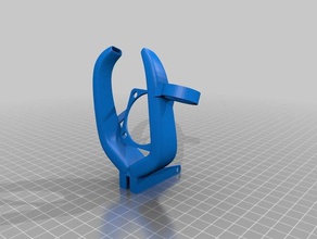 radial fan fang sensor mount cr-10 3d printer parts 3d print model - Mito3D