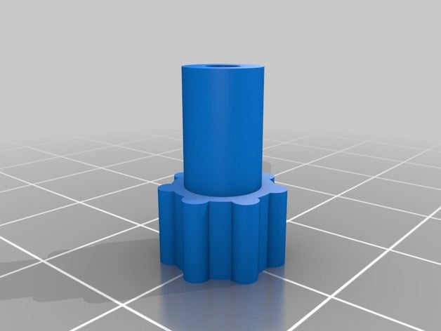 lampada manopola parti di ricambio la torsione della 3D print model - Mito3D
