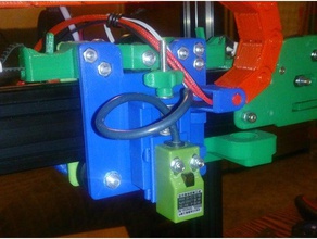 sn04 adjustable mount lpa modular x carriage 3d printer parts sn04-n tarantula tevo 3d print model - Mito3D