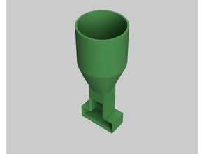 5 de 8 pulgadas la t-ranura del accesorio succión máquina herramientas tormach vacío adaptador 3d print model - Mito3D