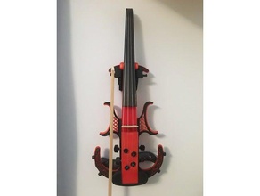 electric violin wall hanger music 3d print model - Mito3D