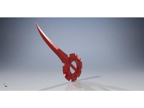 rikku dagger props cosplay weapon costume ffx ffx-2 final fantasy 3d print model - Mito3D