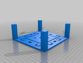 3d slash barbie coffee table 3d print model - Mito3D