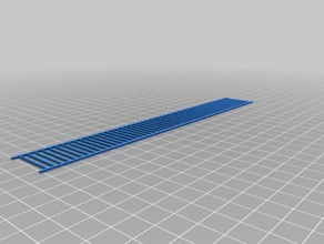 lange Leiter Requisiten kundengebundene 3d print model - Mito3D