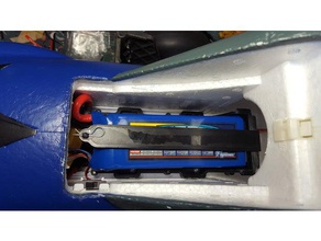 e-flite de carbono z cub batteri la bandeja r c vehículos 3d print model - Mito3D