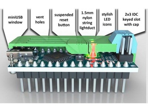 arduino nano cas le bricolage accessoire boîte 3d print model - Mito3D