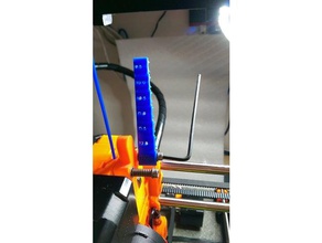 extruder tension setting gauge 3d printer accessories measurement tool prusa i3 mk2 3d print model - Mito3D