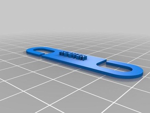 meu personalizados cabo de rótulos organização personalizado 3d print model - Mito3D
