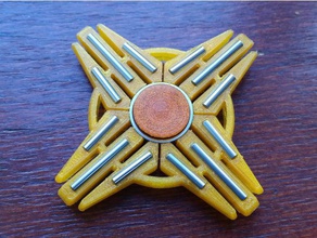 nato spinner giocattoli meccanici fidget mano 3d print model - Mito3D