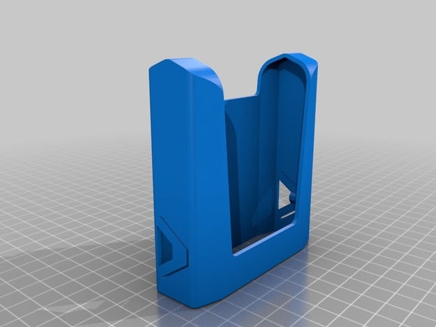 horizontal-Magazin-Halter Schach 3D print model - Mito3D
