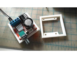 mini stereo amp audio amplifier board base 3d printing sound speakers support 3d print model - Mito3D