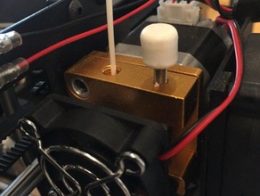 anycubic knob filament fedder 3d printer accessories prusa i3 bigs extruder feeder 3d print model - Mito3D