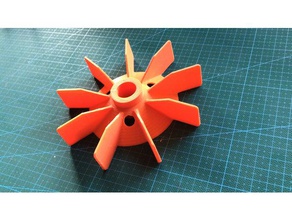 fan electricmotor mechanical toys 3d print model - Mito3D