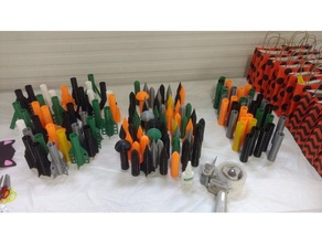 printed air rockets physics & astronomy compressor compressed model rocket rocketry stem 3d print model - Mito3D