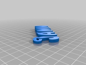 jazmin organización personalizado 3d print model - Mito3D