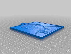 my customized lithopane 2 2d art 3d print model - Mito3D