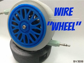 fio de roda organização carretel a rim pneu guia-fio suporte do da bobina 3d print model - Mito3D