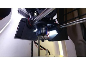 robo r1 e3d face de conduits ventilation L'imprimante 3d pièces 3d print model - Mito3D