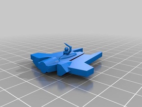 protectorado velatorio de combate juegos fang luchador mandalorianas las miniaturas estrella vibrosword guerras x-wing 3d print model - Mito3D