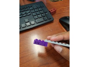 purple lego 3d printing 3d print model - Mito3D