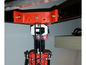 óptico de nal curso mecanismo ajuste flsun kossel deltaprinter Impressora 3d peças ajustável ao batente a delta 3d print model - Mito3D