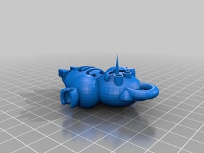 swanky bombul-fulffy 3d printing 3d print model - Mito3D