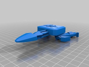 la poiana i veicoli aviangalactic aviaria galattico spazio navicella astronave starship 3d print model - Mito3D