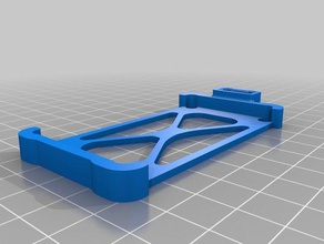 martian ii fpv drone battery tray extended r c vehicles balance lead lipo 2 quadcopter 3d print model - Mito3D