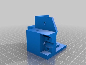 3up - stronger xy bearing & motor mounts 3d printer parts 3d print model - Mito3D
