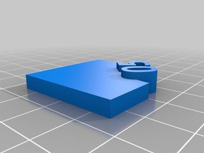 imprimir token - 0,05 mm A impressão 3d de testes 3d print model - Mito3D