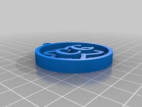 science computer keychain keychains 3d print model - Mito3D