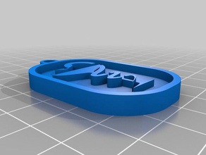 eczane Anahtarlık sağlık 3d print model - Mito3D