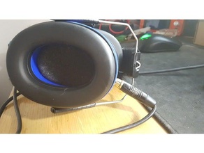 diy headphones driver support weize ear muffs sound 3d print model - Mito3D