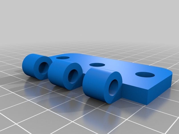 my customized parametric hinge parts 3D print model - Mito3D