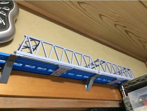 plarail lintel double-track bridge mechanical toys 3d print model - Mito3D