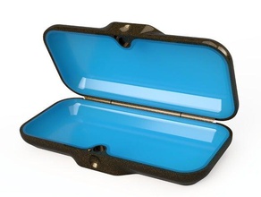 óculos de caso organização grau articulada magnética espetáculo sol 3d print model - Mito3D
