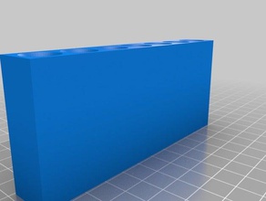 meu personalizados chave de fenda stand 1x7x10 porta-ferramentas & caixas personalizado 3d print model - Mito3D